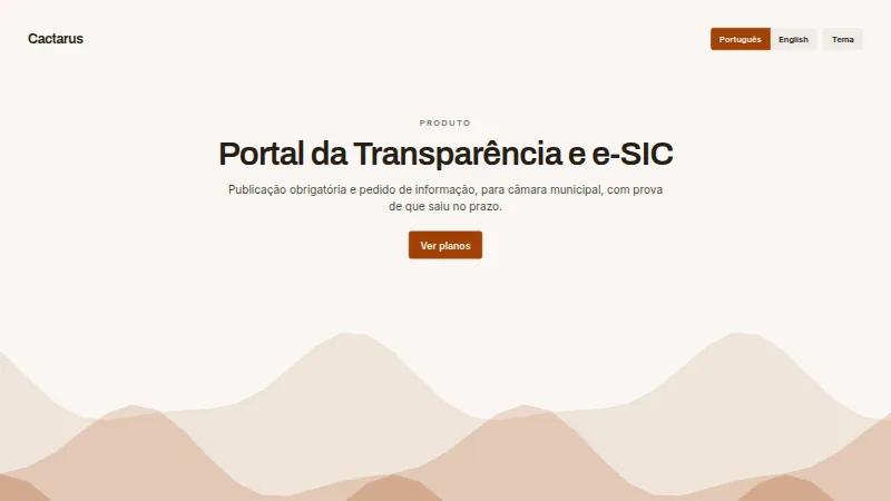 O arquétipo de produto: o herói do Portal da Transparência sobre a paisagem de estrato